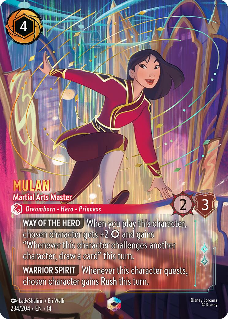 Mulan - Martial Arts Master (Enchanted) (234/204) [Hyperia City] | Black Swamp Games
