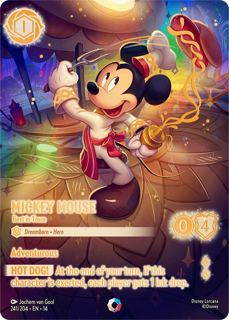 Mickey Mouse - Best in Town (Iconic) (241/204) [Hyperia City] | Black Swamp Games