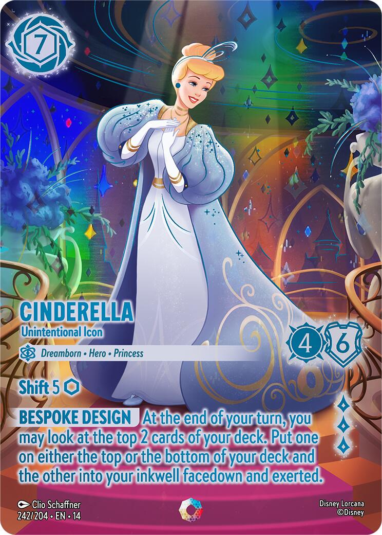 Cinderella - Unintentional Icon (Iconic) (242/204) [Hyperia City] | Black Swamp Games