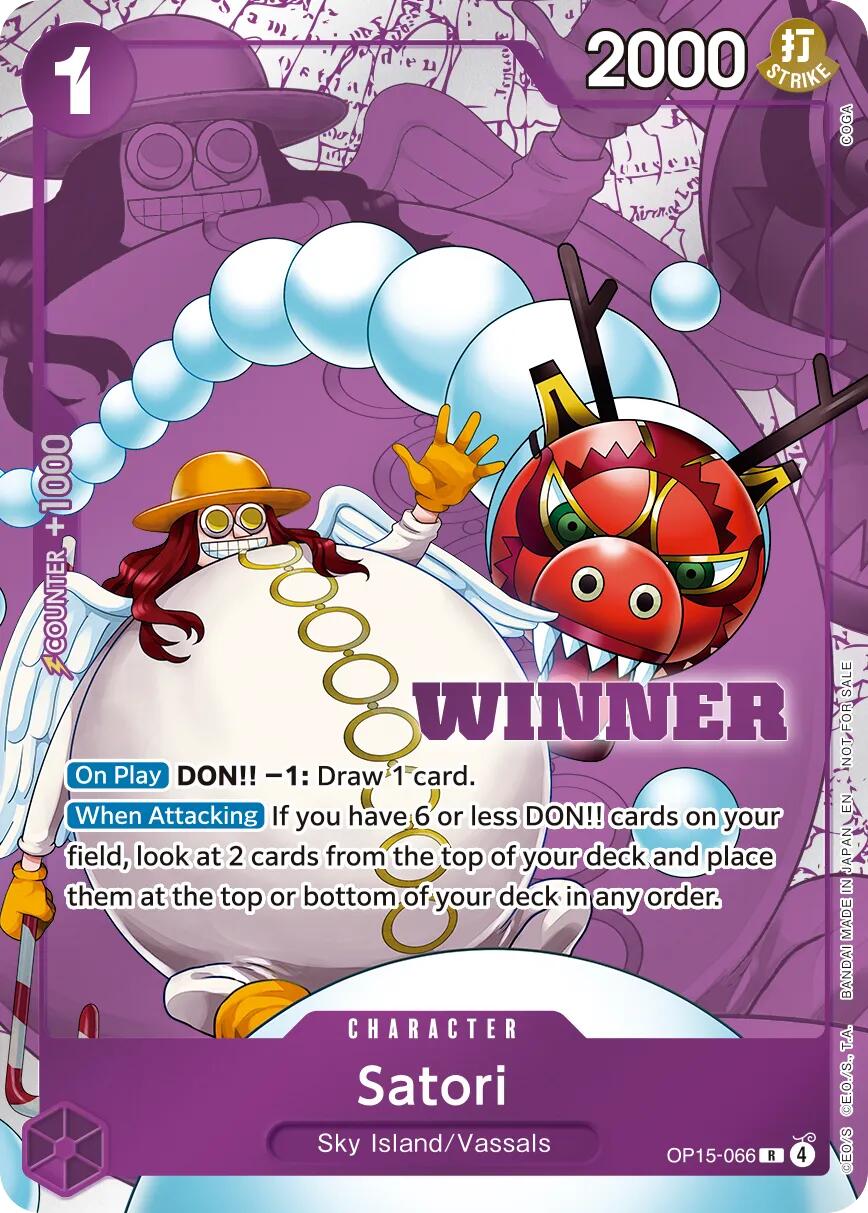 Satori (Winner Pack 2026 Vol. 4) [One Piece Promotion Cards] | Black Swamp Games