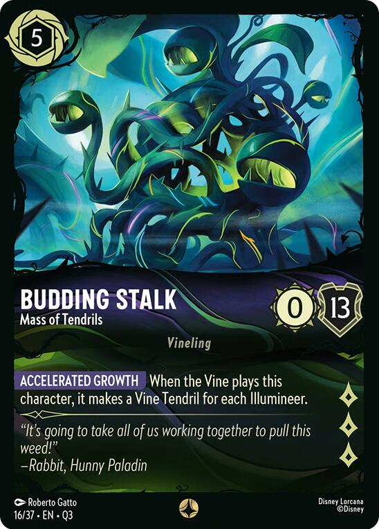 Budding Stalk - Mass of Tendrils (16/37) [Illumineer's Quest: The Great Hunny Rescue] | Black Swamp Games