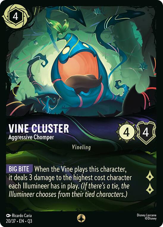 Vine Cluster - Aggressive Chomper (20/37) [Illumineer's Quest: The Great Hunny Rescue] | Black Swamp Games