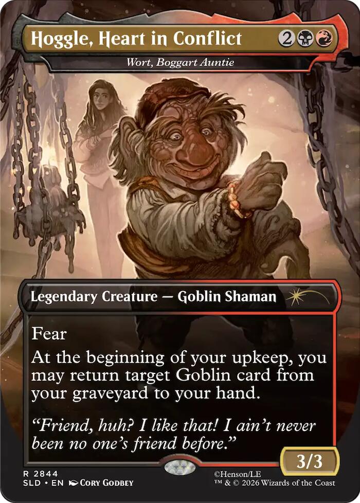 Hoggle, Heart in Conflict - Wort, Boggart Auntie [Secret Lair Drop Series] | Black Swamp Games