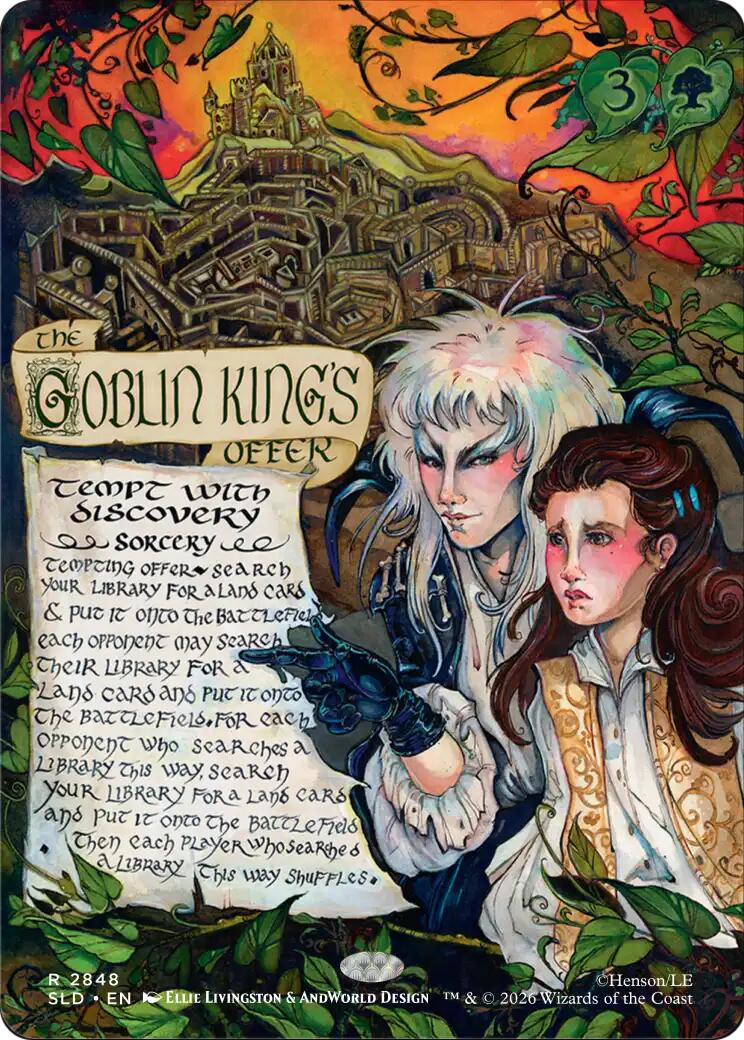 The Goblin King's Offer - Tempt with Discovery [Secret Lair Drop Series] | Black Swamp Games