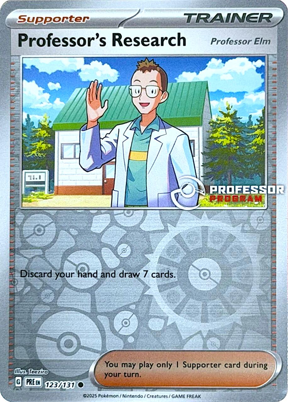 Professor's Research [Professor Elm] - 123/131 [Professor Program Promos] | Black Swamp Games
