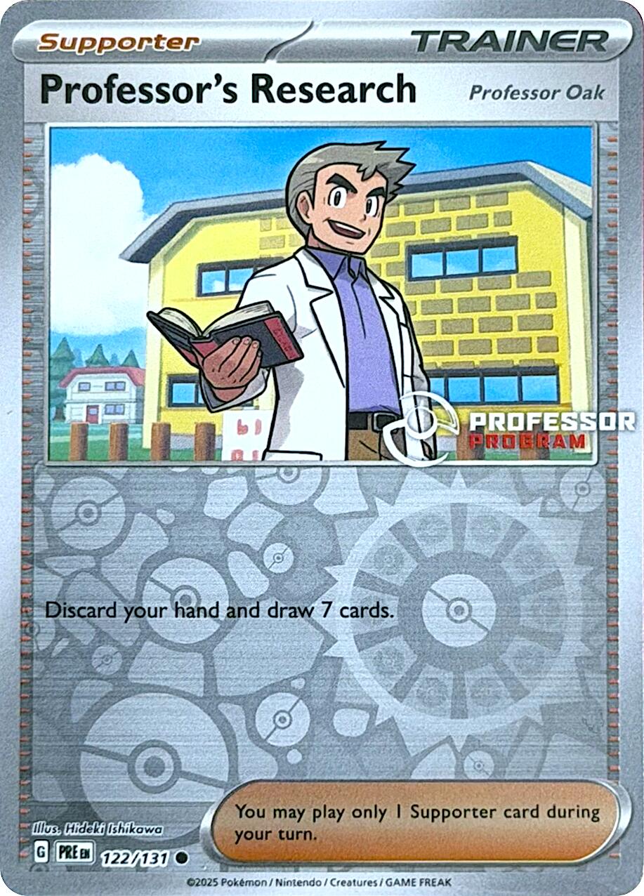 Professor's Research [Professor Oak] - 122/131 [Professor Program Promos] | Black Swamp Games
