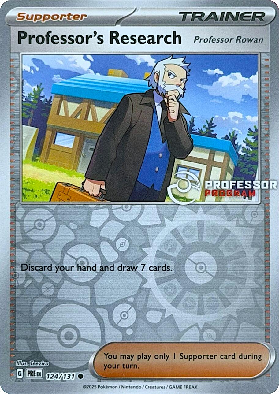 Professor's Research [Professor Rowan] - 124/131 [Professor Program Promos] | Black Swamp Games