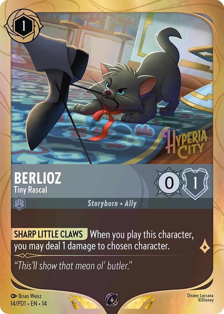 Berlioz - Tiny Rascal (14) [Promo Cards] | Black Swamp Games