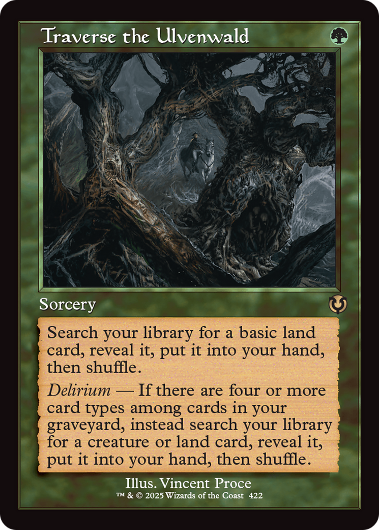 Traverse the Ulvenwald (Retro Frame) [Innistrad Remastered] | Black Swamp Games