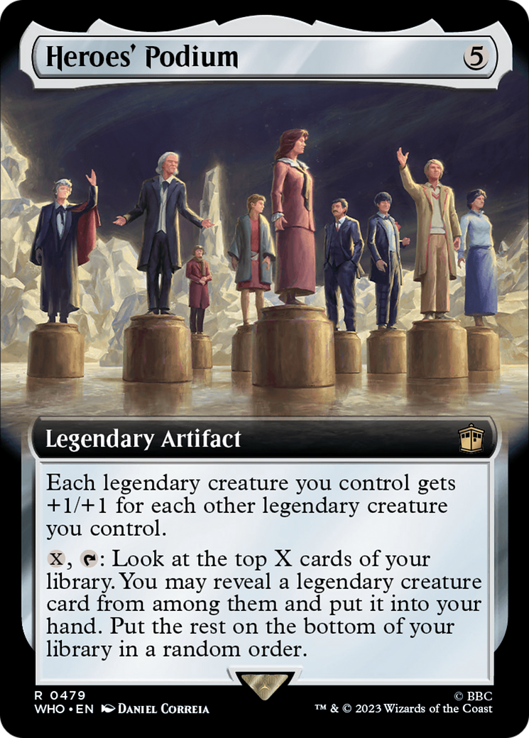 Heroes' Podium (Extended Art) [Doctor Who] | Black Swamp Games