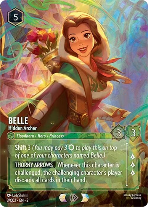 Belle - Hidden Archer (3) [Promo Cards] | Black Swamp Games
