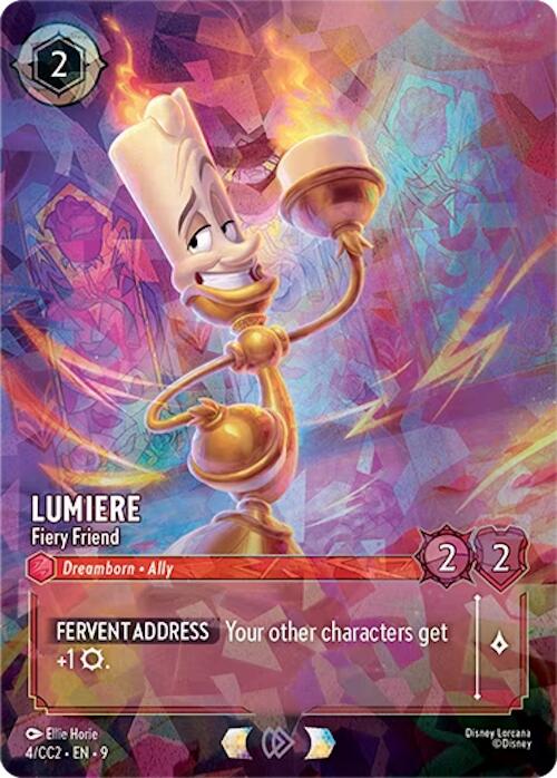 Lumiere - Fiery Friend (4) [Promo Cards] | Black Swamp Games
