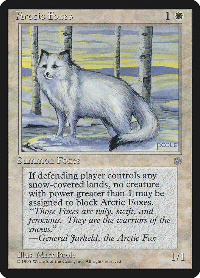 Arctic Foxes [Ice Age] | Black Swamp Games