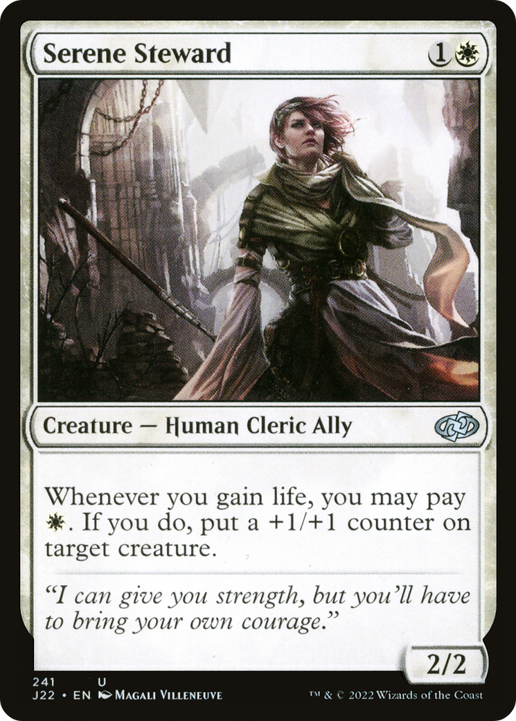 Serene Steward [Jumpstart 2022] | Black Swamp Games