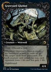 Graveyard Trespasser // Graveyard Glutton (Showcase Equinox) [Innistrad: Midnight Hunt] | Black Swamp Games