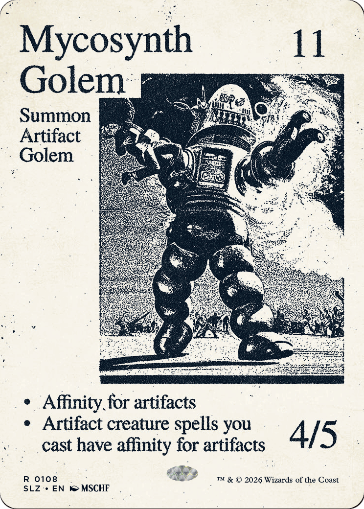 Mycosynth Golem (0108) [Secret Lair x MSCHF: The Zeta Set] | Black Swamp Games