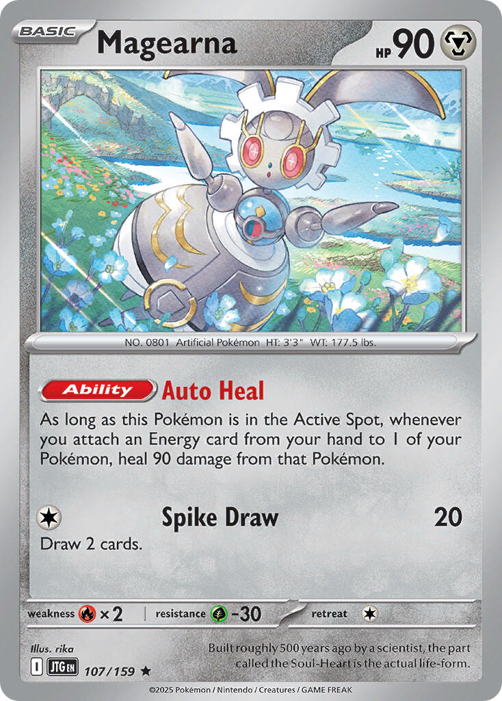 Magearna (107/159) (Deck Exclusive) [Scarlet & Violet: Journey Together] | Black Swamp Games