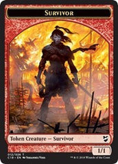 Survivor // Myr (023) Double-Sided Token [Commander 2018 Tokens] | Black Swamp Games