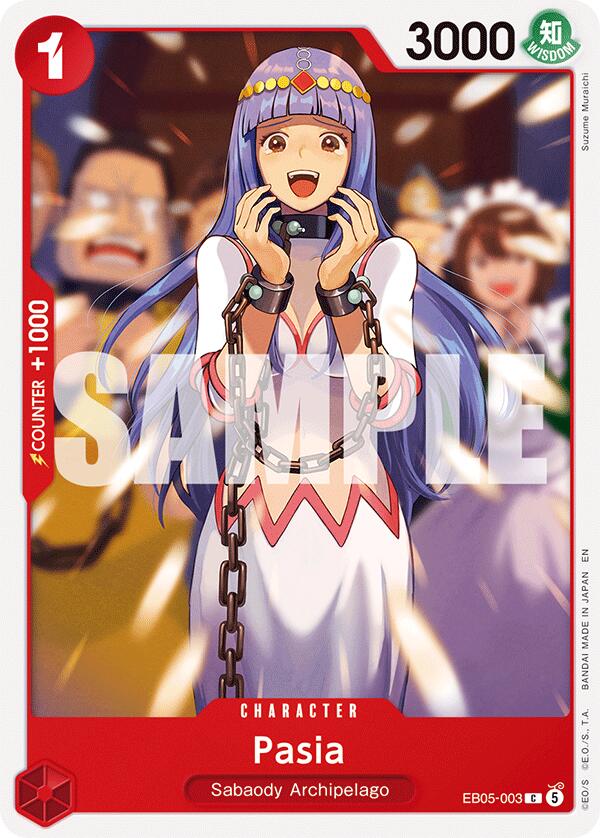 Pasia [Extra Booster: One Piece Heroines Edition Vol. 2] | Black Swamp Games