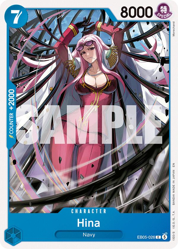 Hina [Extra Booster: One Piece Heroines Edition Vol. 2] | Black Swamp Games