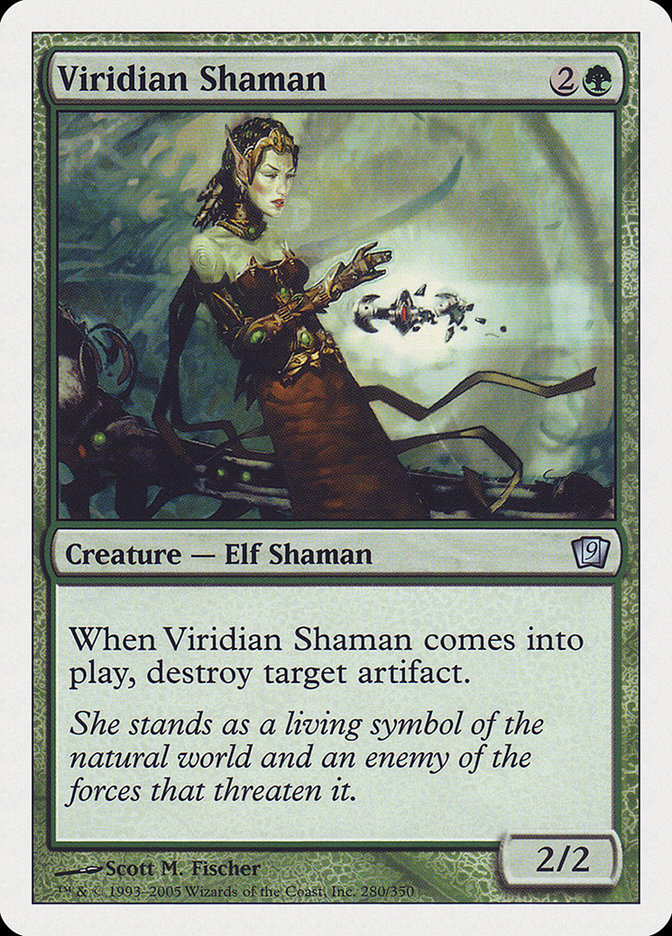 Viridian Shaman [Ninth Edition] | Black Swamp Games