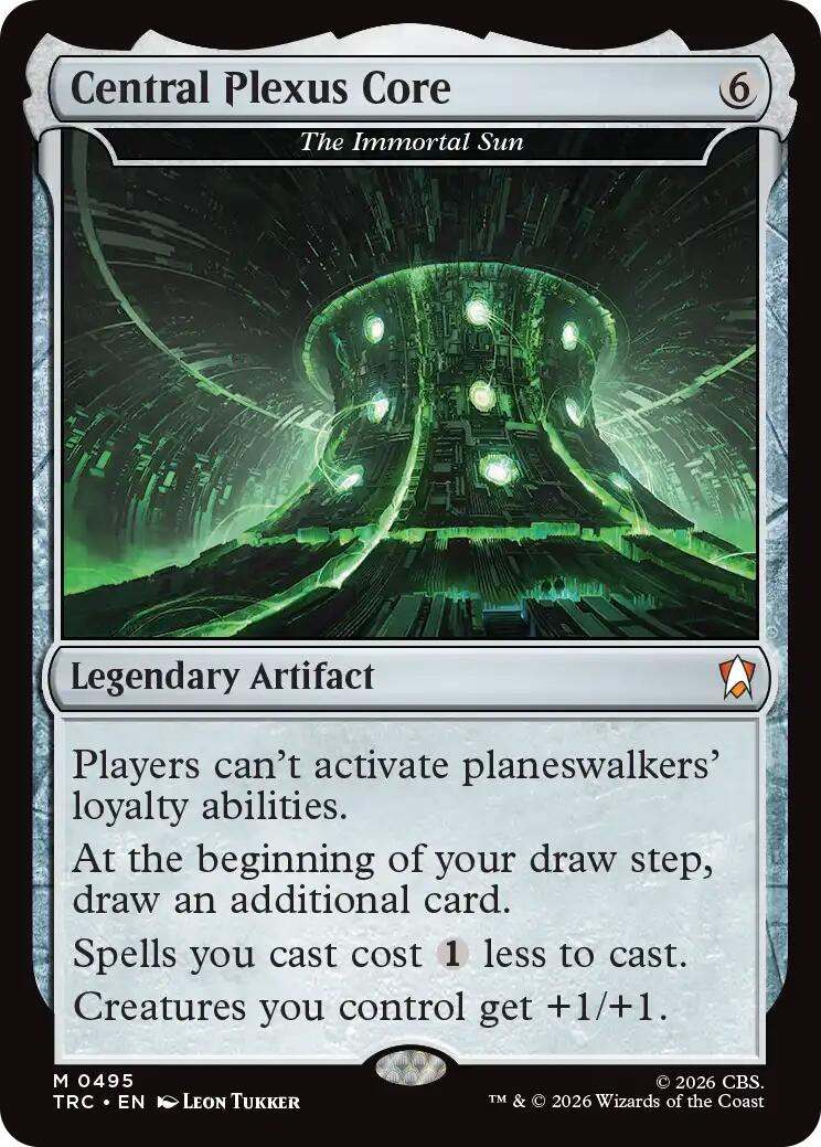 Central Plexus Core (Surge Foil) [Star Trek Commander] | Black Swamp Games