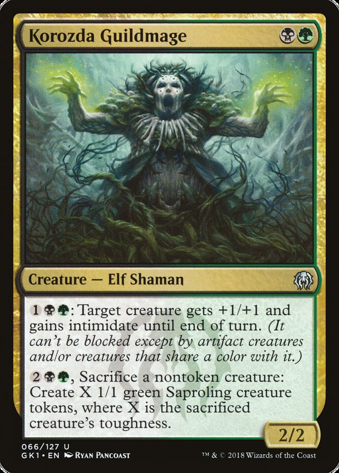 Korozda Guildmage [Guilds of Ravnica Guild Kit] | Black Swamp Games