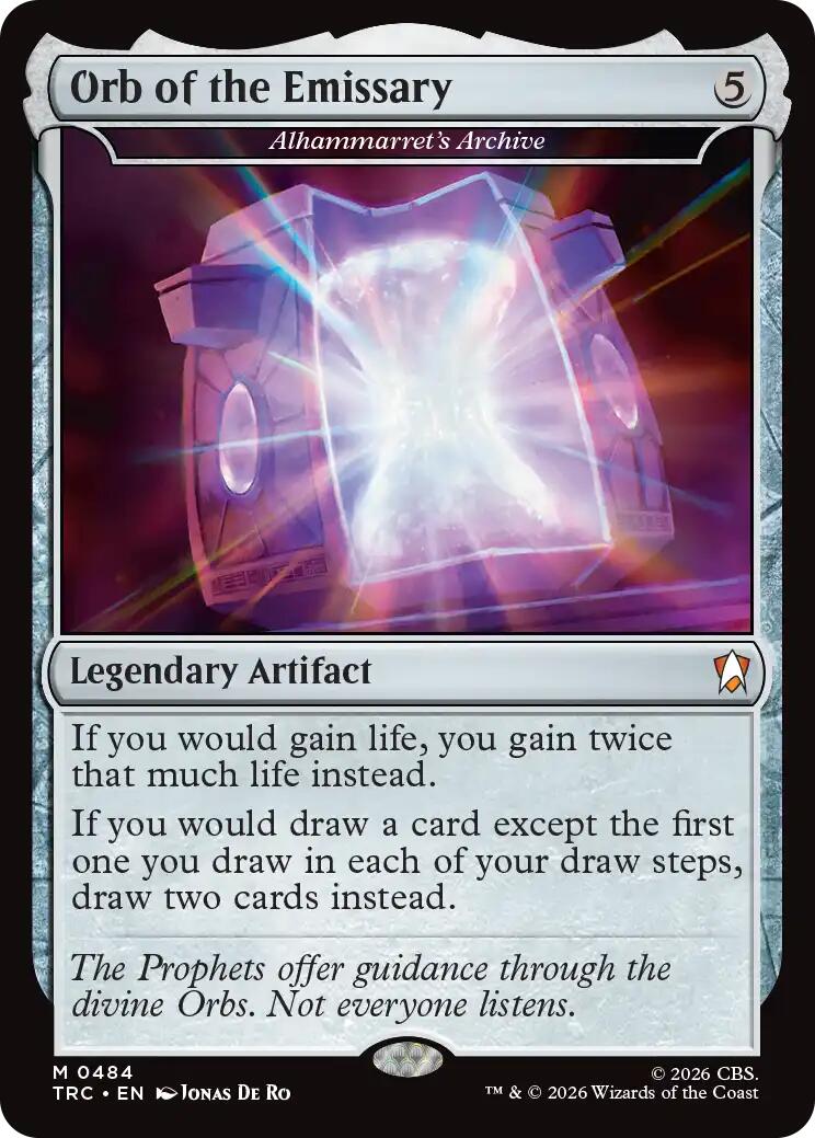 Orb of the Emissary - Alhammarret's Archive (Surge Foil) [Star Trek Commander] | Black Swamp Games