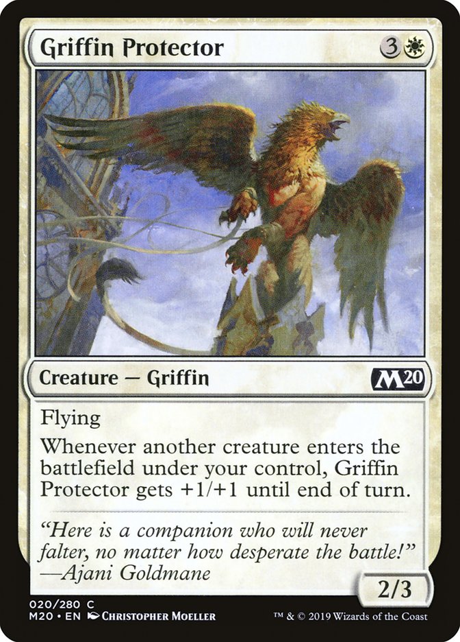 Griffin Protector [Core Set 2020] | Black Swamp Games