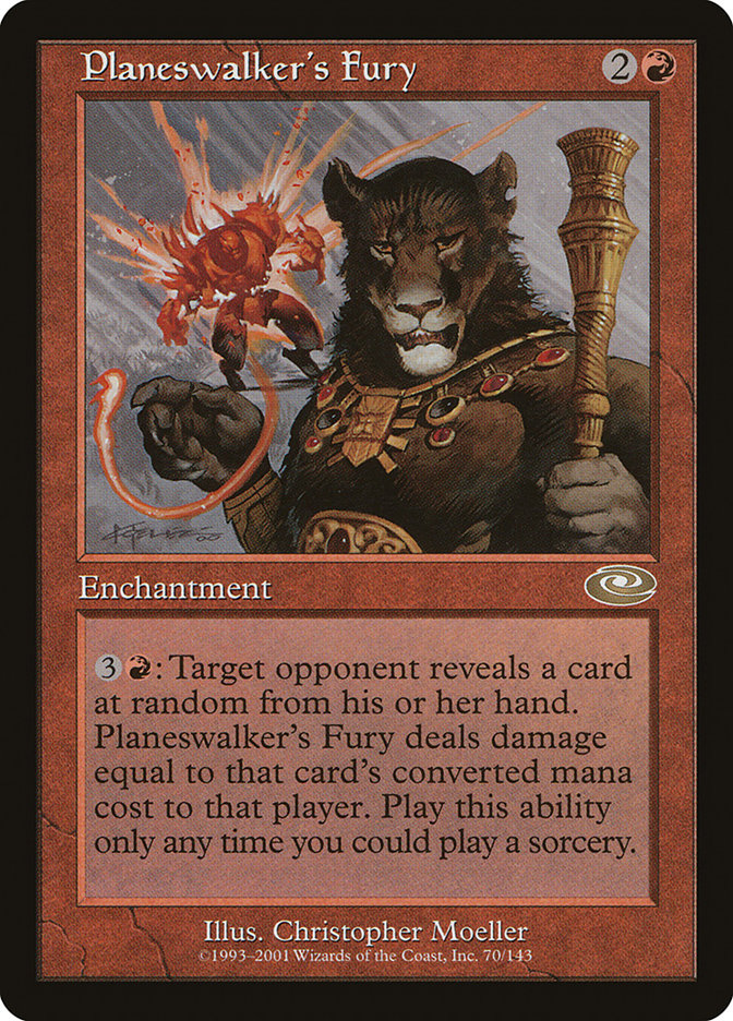Planeswalker's Fury [Planeshift] | Black Swamp Games