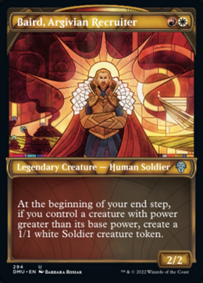 Baird, Argivian Recruiter (Showcase) [Dominaria United] | Black Swamp Games
