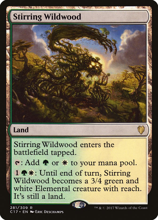 Stirring Wildwood [Commander 2017] | Black Swamp Games