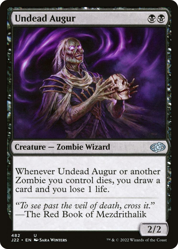 Undead Augur [Jumpstart 2022] | Black Swamp Games