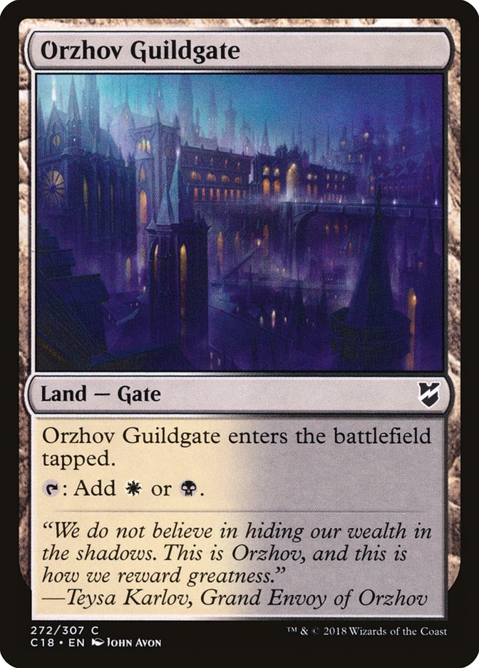 Orzhov Guildgate [Commander 2018] | Black Swamp Games