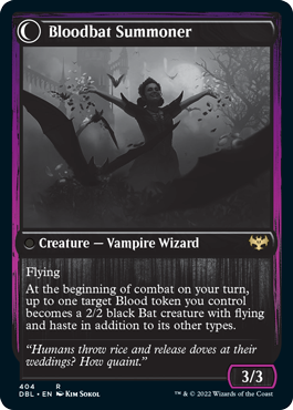 Voldaren Bloodcaster // Bloodbat Summoner [Innistrad: Double Feature] | Black Swamp Games