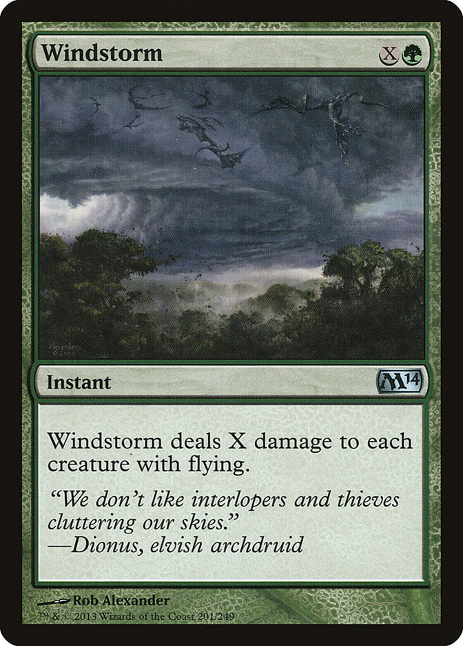 Windstorm [Magic 2014] | Black Swamp Games