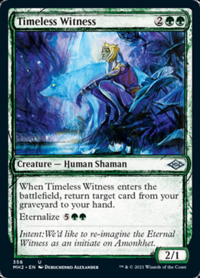 Timeless Witness (Sketch) [Modern Horizons 2] | Black Swamp Games