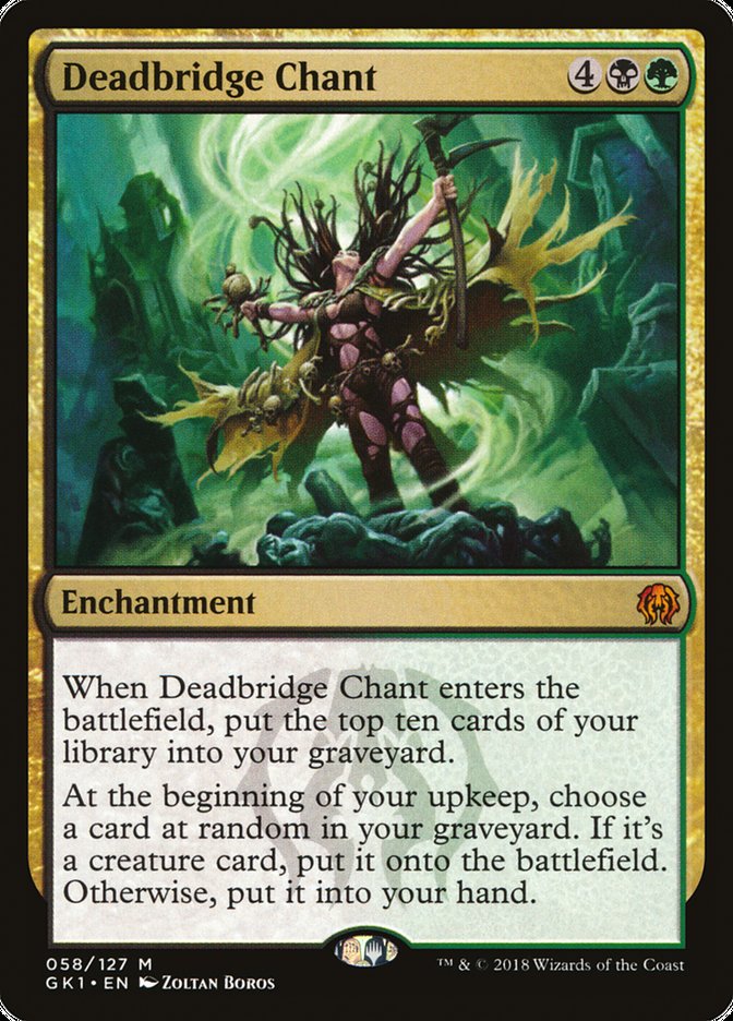Deadbridge Chant [Guilds of Ravnica Guild Kit] | Black Swamp Games