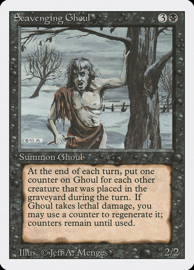 Scavenging Ghoul [Revised Edition] | Black Swamp Games