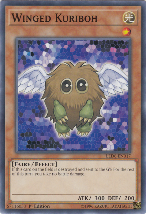 Winged Kuriboh [LED6-EN017] Common | Black Swamp Games