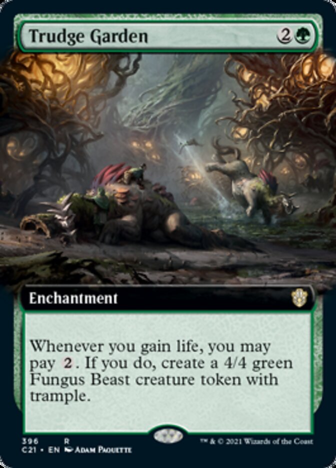 Trudge Garden (Extended Art) [Commander 2021] | Black Swamp Games