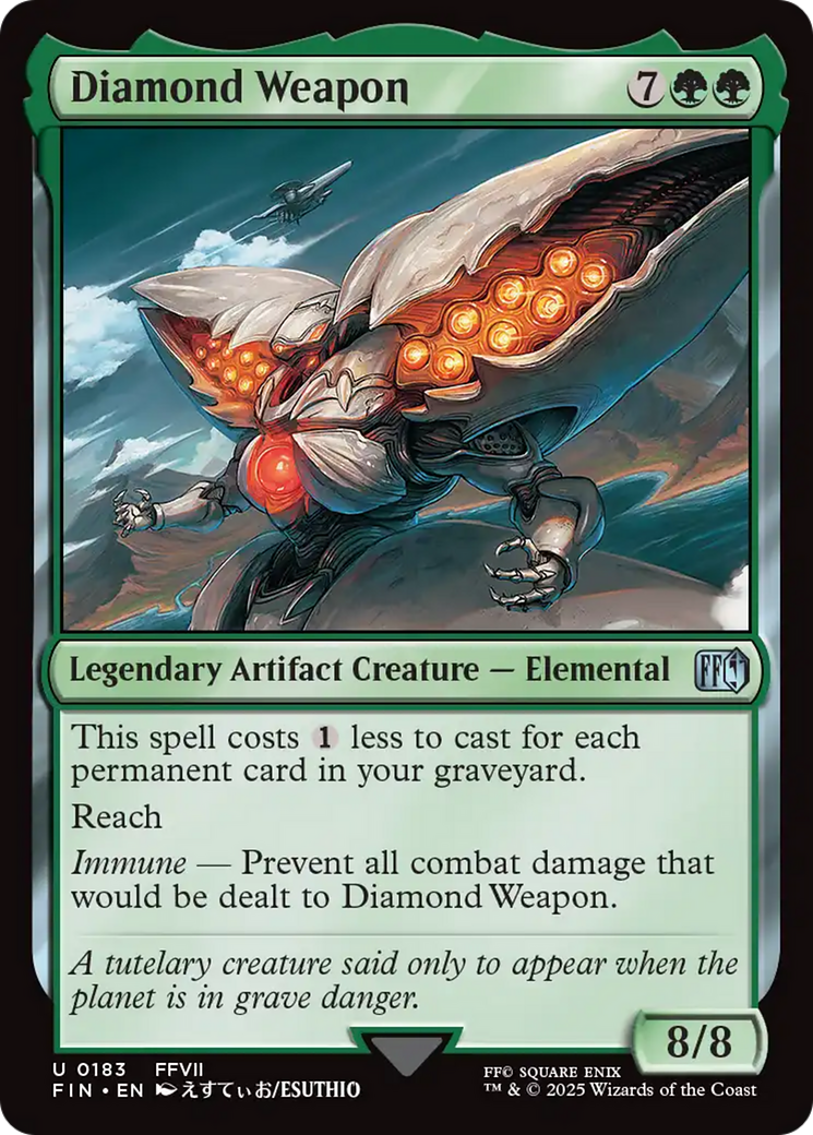 Diamond Weapon [FINAL FANTASY] | Black Swamp Games