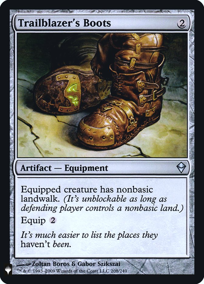 Trailblazer's Boots [Mystery Booster] | Black Swamp Games