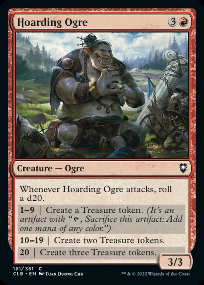 Hoarding Ogre [Commander Legends: Battle for Baldur's Gate] | Black Swamp Games