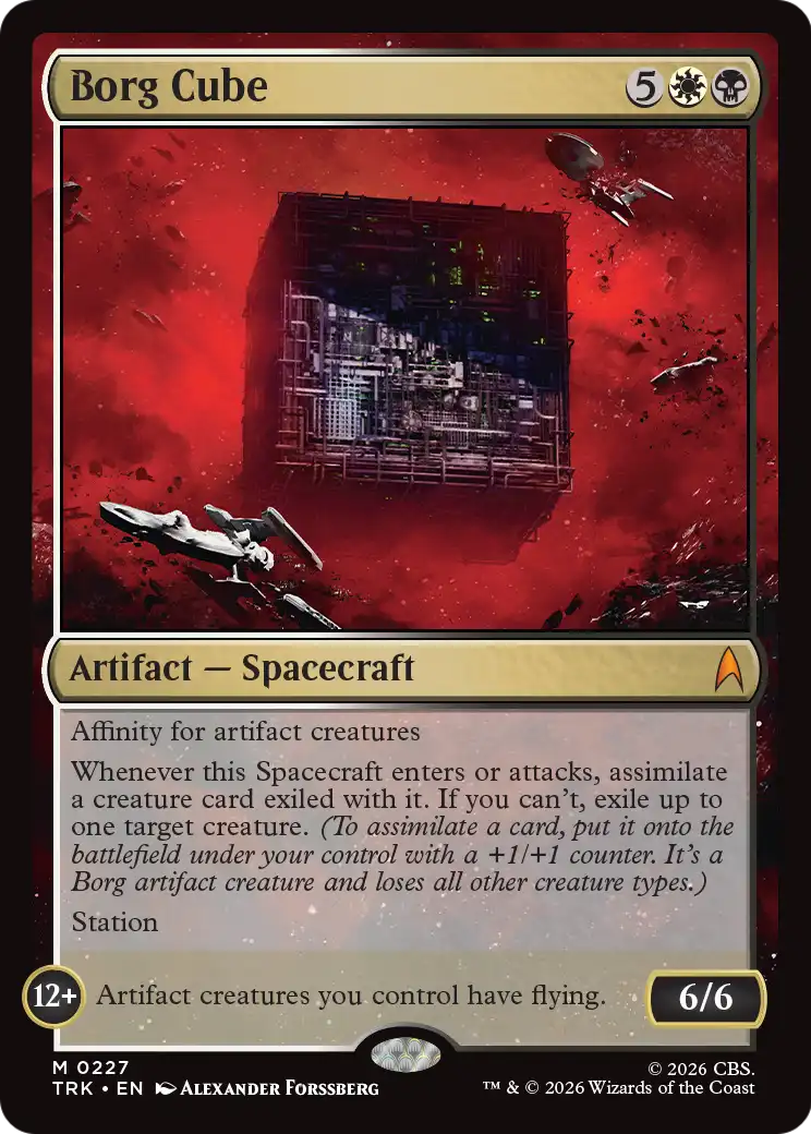 Borg Cube [Star Trek] | Black Swamp Games