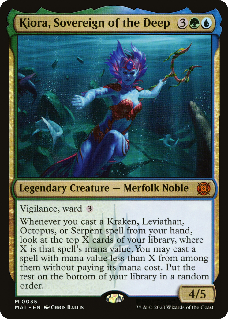 Kiora, Sovereign of the Deep [March of the Machine: The Aftermath] | Black Swamp Games