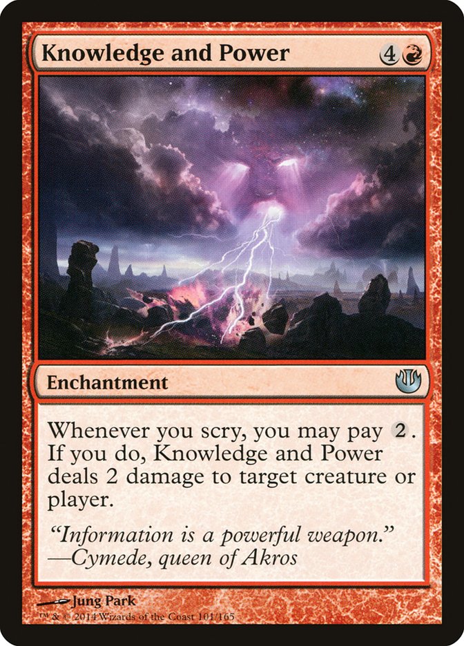 Knowledge and Power [Journey into Nyx] | Black Swamp Games