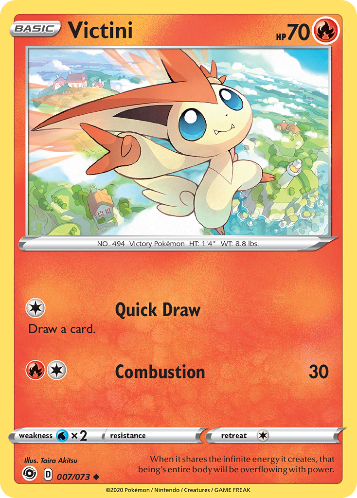 Victini (007/073) [Sword & Shield: Champion's Path] | Black Swamp Games