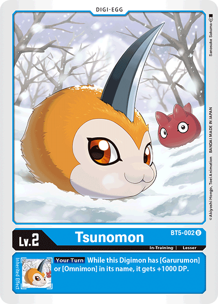 Tsunomon [BT5-002] [Battle of Omni] | Black Swamp Games