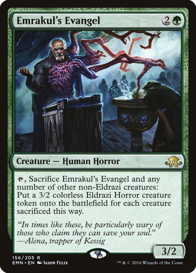 Emrakul's Evangel [Eldritch Moon] | Black Swamp Games